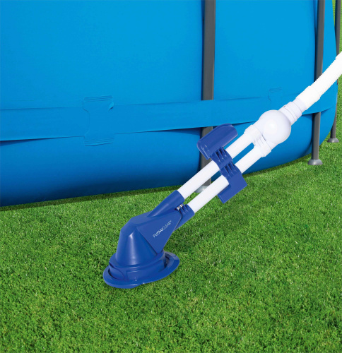 Пылесос Automatic Pool Cleaner, подключение к ф/насосу+шланги (6,1 м) и переходники (Bestway 58304 BW)