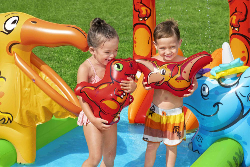 Игровой центр "Jurassic Splash" 241x140x137 см, от 2 лет (Bestway 53160 BW)