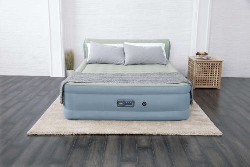 Надувная кровать Fortech 152х229х79 см, встроенный насос 220V (Bestway 69060 BW)
