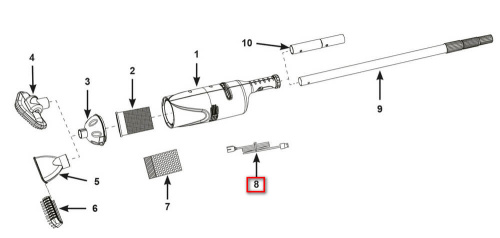 USB кабель для пылесоса Intex 28620 (Intex 12269)