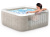 СПА-бассейн Intex PureSpa Chevron Deluxe 124/175х71 см с круговым пузырьковым массажем, хлоргенератор (28446)