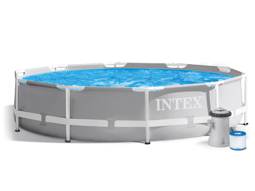 Каркасный бассейн Intex Prism Frame 305x76 см + фильтр-насос 1250 л/ч (26702)
