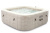 СПА-бассейн Intex PureSpa Chevron Deluxe 145/196х71 см с круговым пузырьковым массажем, хлоргенератор (28472)