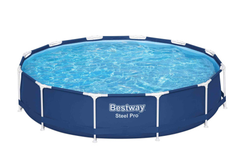 Каркасный бассейн Bestway Steel Pro 366х76 см + фильтр-насос 1249 л/ч (56681 BW)
