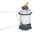 Стальной бассейн Bestway Hydrium Pool Set 300х120 см + песочный ф/насос 3028 л/ч, лестница, тент, подстилка (56566 BW)