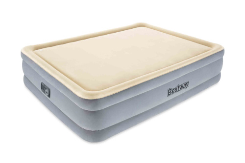 Надувная кровать Tritech Cushify Top, 203x152x46 см, встроенный насос 220V (Bestway 67486 BW)