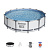 Каркасный бассейн Bestway 427х107 см + фильтр-насос 3028 л/ч, тент, лестница (56950 BW)