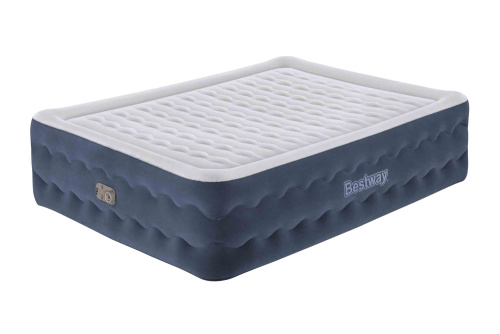 Надувная кровать Tritech 152х203х51 см, встроенный насос 220V (Bestway 6716P BW)