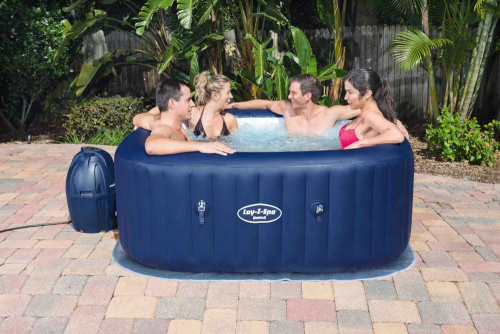 СПА-бассейн Bestway Lay-Z-Spa Hawaii AirJet 180х180х71 см, на 4-6 человек (54154)