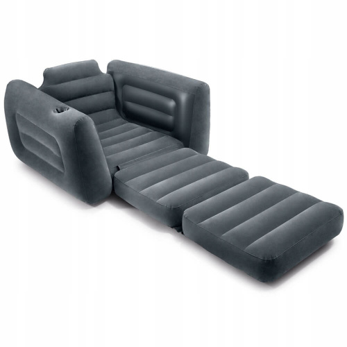 Кресло надувное Pull-Out Chair 117х224х66 см (Intex 66551)