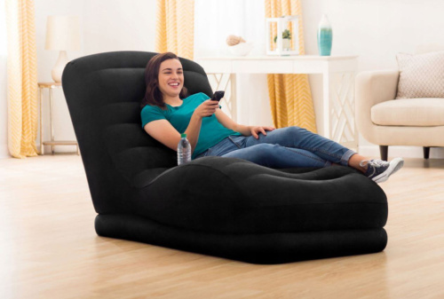 Кресло-шезлонг надувное Mega Lounge 86х170х94 см (Intex 68595)