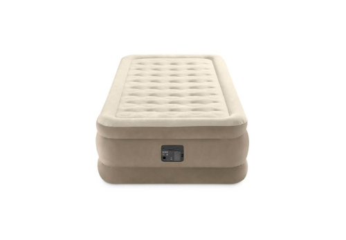 Надувная кровать Dura-Beam Deluxe Series 99х191х46 см, встроенный насос 220V (Intex 64426)