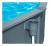 Стальной бассейн Bestway Hydrium Pool Set 488х132 см + песочный ф/насос 6056 л/ч, наполнитель Polysphere, лестница, тент, подстилка (561CU BW)