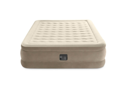 Надувная кровать Dura-Beam Deluxe Series 152х203х46 см, встроенный насос 220V (Intex 64428)