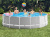 Каркасный бассейн Intex Prism Frame 457x122 см + фильтр-насос 3785 л/ч, лестница, тент, подстилка (26726)